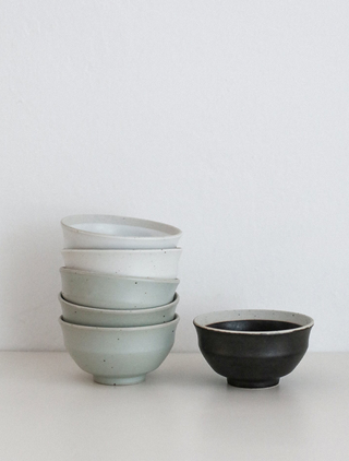 Sando Green Bowl - H 5 ⌀ 9.7 cm - Ceramic