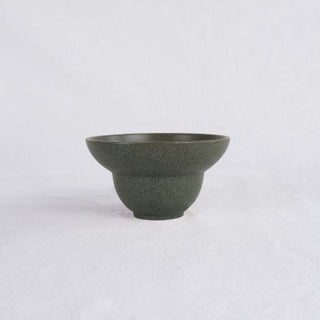 Small Forest Green Bowl - H 7.4 ⌀ 13.2 cm - Ceramic